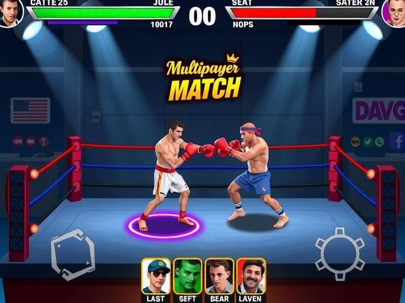 Dhoom Boxing Legend multiplayer match