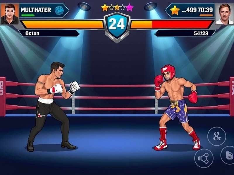 Dhoom Boxing Legend character selection screen